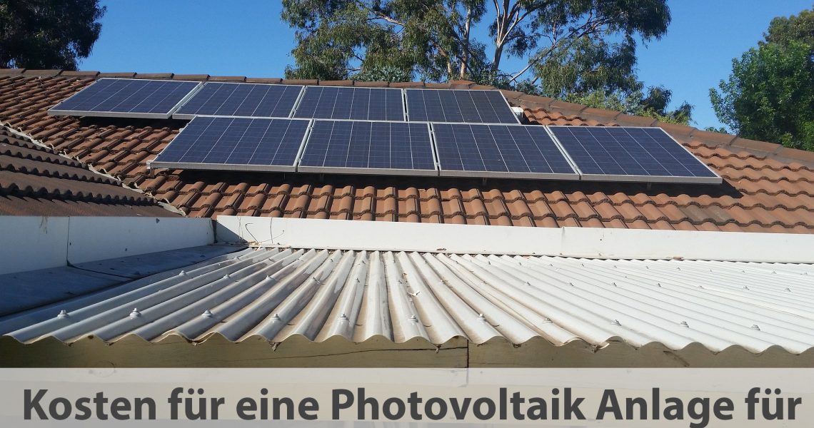 Photovoltaik für ein Einfamilienhaus